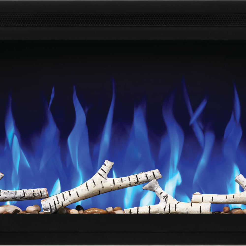 Ensemble de bûches de bouleau avec roches pour Entice™ 36/42